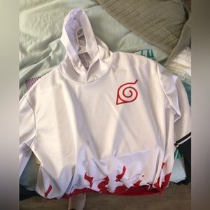 Naruto - Hokage Hoodie - Fits like Large